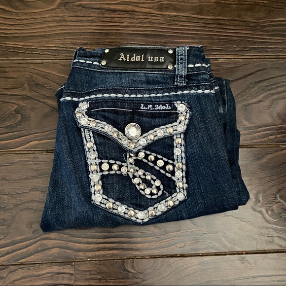 L.A.idol USA Y2K jeans - Picture 3 of 6